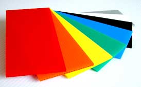 Different Colors of PP/PE hollow sheet