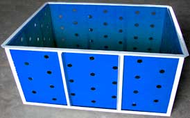 The cold storage and revolving apple cage